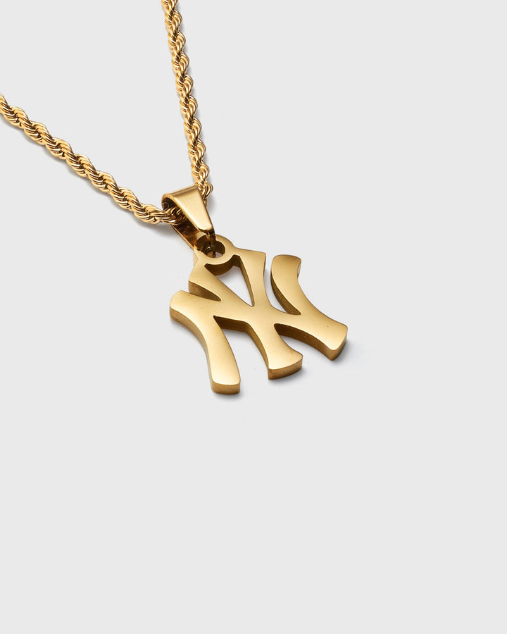 NY Rope Necklace Gold