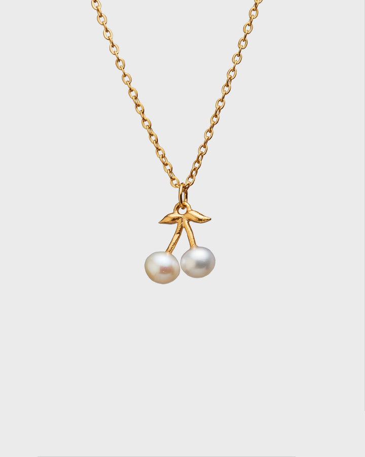 Cherry Pearl Necklace