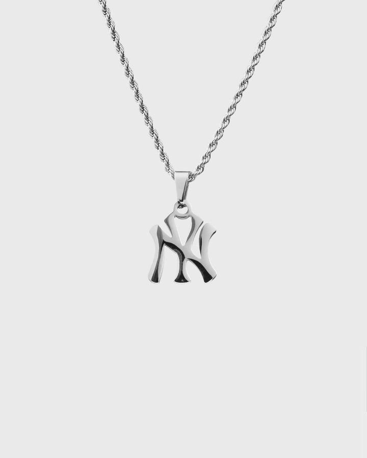 NY Rope Necklace Silver